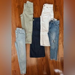 Jeans - size 6 - variety pack from Zara, Abercrombie, Gymboree